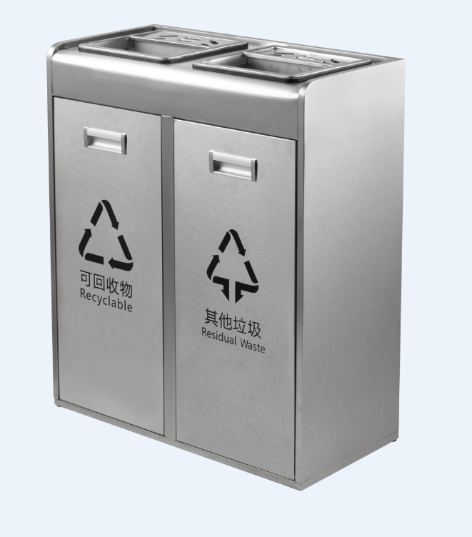 不銹鋼垃圾桶 金屬垃圾桶 烤漆垃圾桶 室內(nèi)室外通用 多樣式及價格選擇見產(chǎn)品說明（SY）